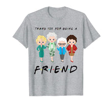 Load image into Gallery viewer, Womens Thank You ForBeing A Golden Friend Girls Christmas T-Shirt135930
