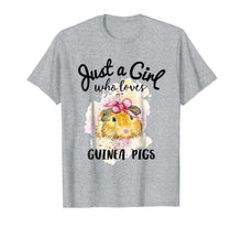 Load image into Gallery viewer, Just A Girl Who Loves Guinea Pigs Shirt Animal Lover Gift-201171
