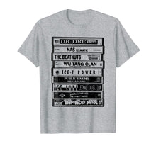 Load image into Gallery viewer, Hip Hop Artists Cassettes T-Shirt - Old School Rap Tee-462932
