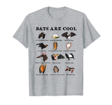 Load image into Gallery viewer, Bats are cool lovely bats kinds t shirt 295224
