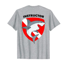 Load image into Gallery viewer, Funny shirts V-neck Tank top Hoodie sweatshirt usa uk au ca gifts for SCUBA Dive Flag Shark T-Shirt for Divemasters Instructors 3120317

