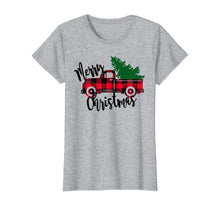Load image into Gallery viewer, Funny shirts V-neck Tank top Hoodie sweatshirt usa uk au ca gifts for Buffalo Plaid Red Truck Women's Christmas Vintage Christmas T-Shirt 891141
