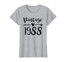 Load image into Gallery viewer, Funny shirts V-neck Tank top Hoodie sweatshirt usa uk au ca gifts for Vintage 1988 Cute Birthday Women Gift 31th Birthday Shirt 1471765
