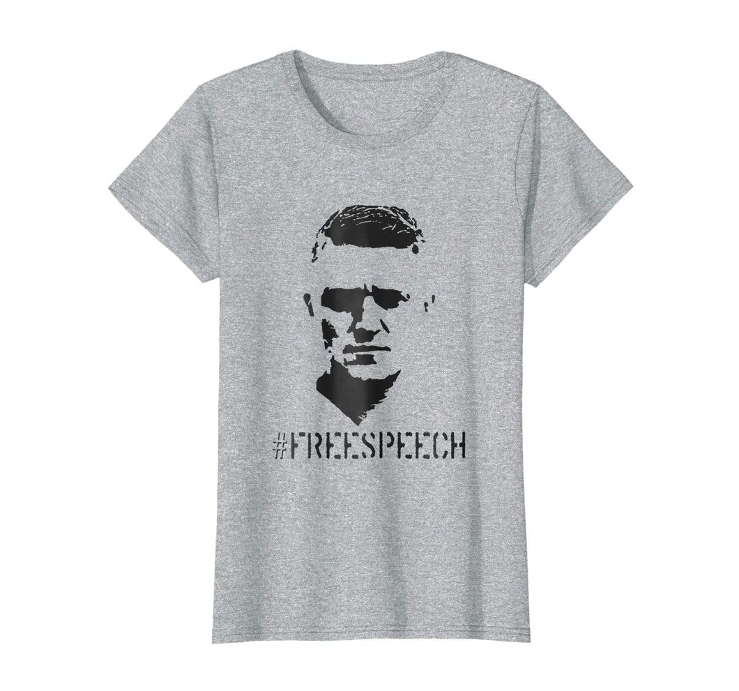 Hashtag Free Speech Free Tommy Silhouette Uk Justice Tees