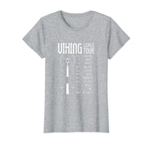 Load image into Gallery viewer, Funny shirts V-neck Tank top Hoodie sweatshirt usa uk au ca gifts for Viking World Tour I Love Vikings Weapons T-shirt 2897347

