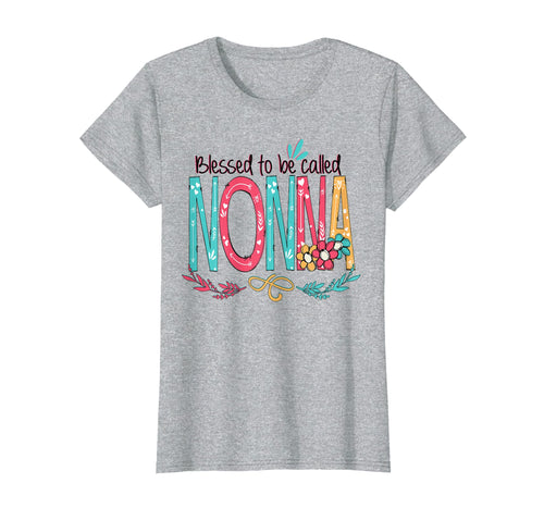 Funny shirts V-neck Tank top Hoodie sweatshirt usa uk au ca gifts for Womens Blessed to be called Nonna Colorful gifts-Grandma tee 743672