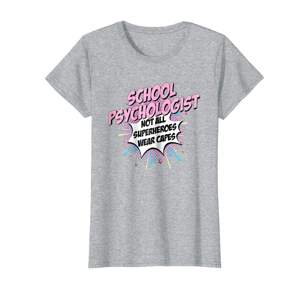 Funny shirts V-neck Tank top Hoodie sweatshirt usa uk au ca gifts for School Psychologist Superhero Shirt Comic Tee Gifts Idea 2290154