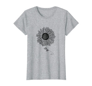 Funny shirts V-neck Tank top Hoodie sweatshirt usa uk au ca gifts for Large Sunflower Design T-Shirt (Light Colors) 3840389