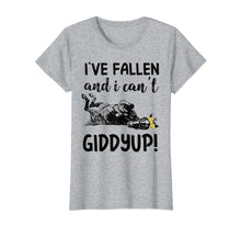 Load image into Gallery viewer, Funny shirts V-neck Tank top Hoodie sweatshirt usa uk au ca gifts for I&#39;ve Fallen And Can&#39;t Giddy Up Cow T Shirt For Women Men 3136472
