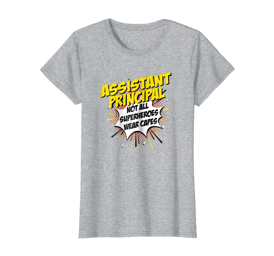 Funny shirts V-neck Tank top Hoodie sweatshirt usa uk au ca gifts for Assistant Principal Superhero Shirt Funny Comic Tee Gifts 1082581