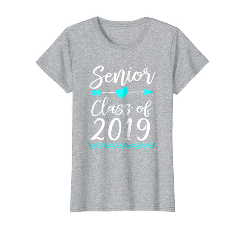 Funny shirts V-neck Tank top Hoodie sweatshirt usa uk au ca gifts for Womens Graduation Gifts for Her Teal Senior 2019 Shirt for Women 2207380