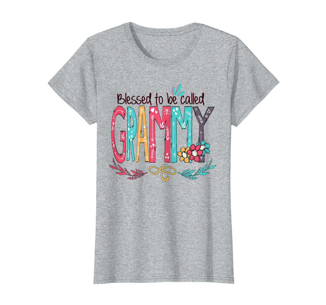 Funny shirts V-neck Tank top Hoodie sweatshirt usa uk au ca gifts for Womens Blessed to be called Grammy Colorful gifts-Grandma tee 953626
