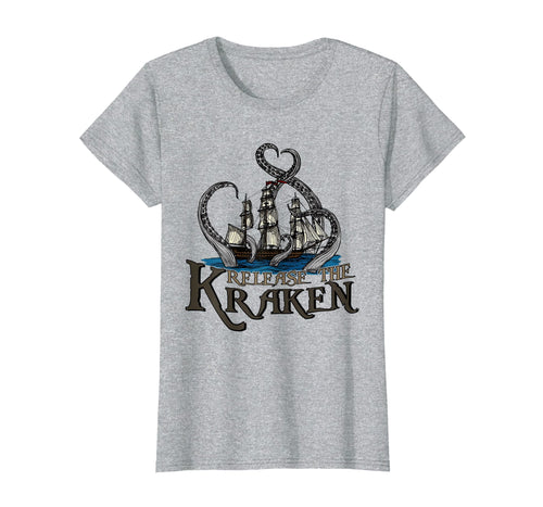 Funny shirts V-neck Tank top Hoodie sweatshirt usa uk au ca gifts for TerraShirts: Release the Kraken Shirt 634304
