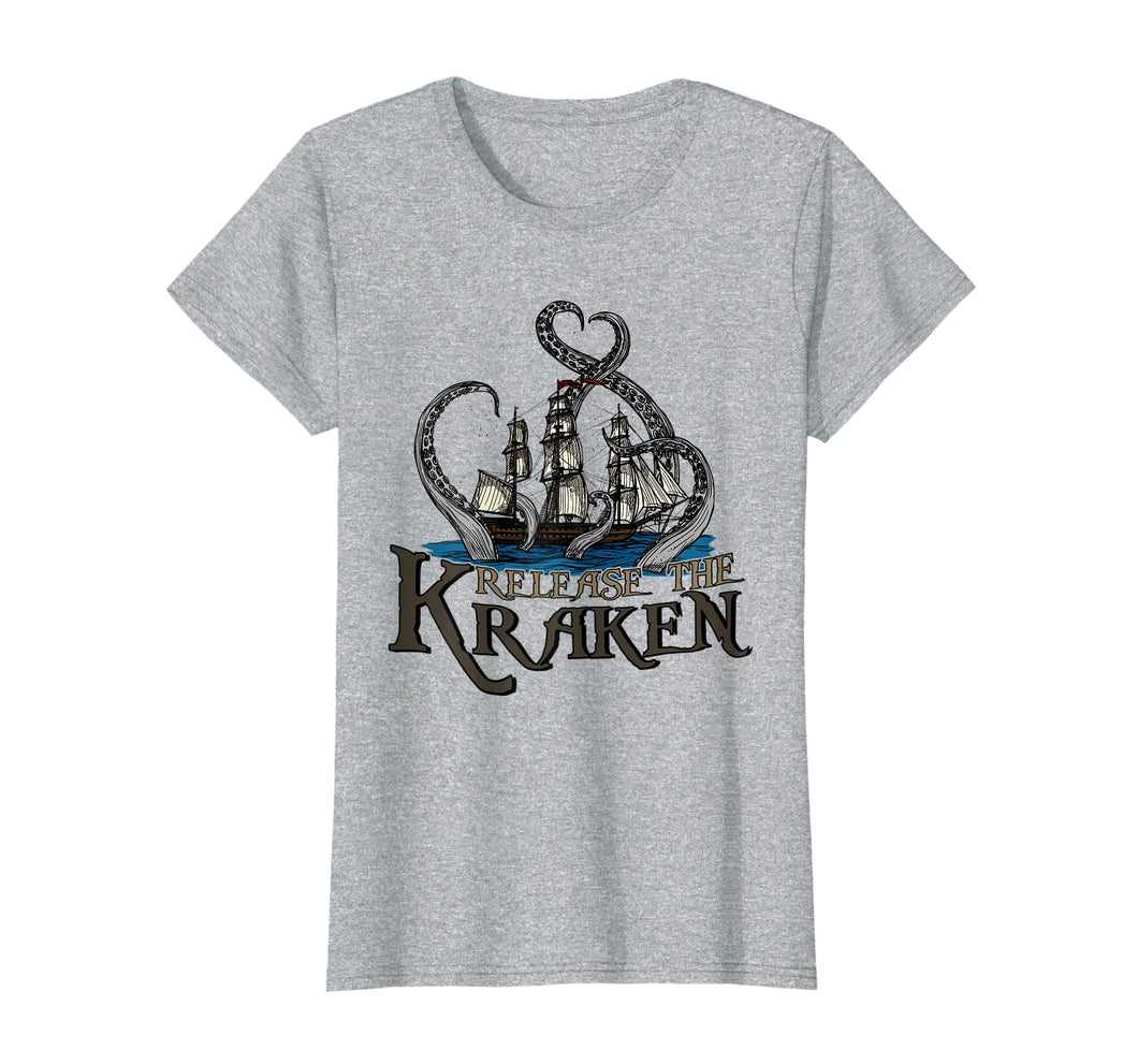 Funny shirts V-neck Tank top Hoodie sweatshirt usa uk au ca gifts for TerraShirts: Release the Kraken Shirt 634304