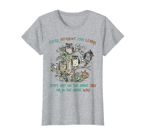 Funny shirts V-neck Tank top Hoodie sweatshirt usa uk au ca gifts for Every Student Can Learn-Funny teacher shirt 1919101