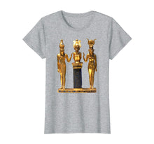 Load image into Gallery viewer, Funny shirts V-neck Tank top Hoodie sweatshirt usa uk au ca gifts for Egyptian Trinity Golden Horus Osiris and Isis Statue T-shirt 2119268

