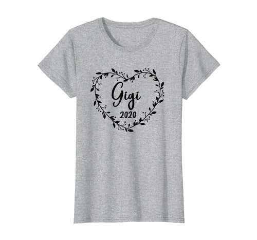 Womens Beautiful Gigi 2020, New Gigi Gift, Pregnancy Reveal Gifts T-Shirt