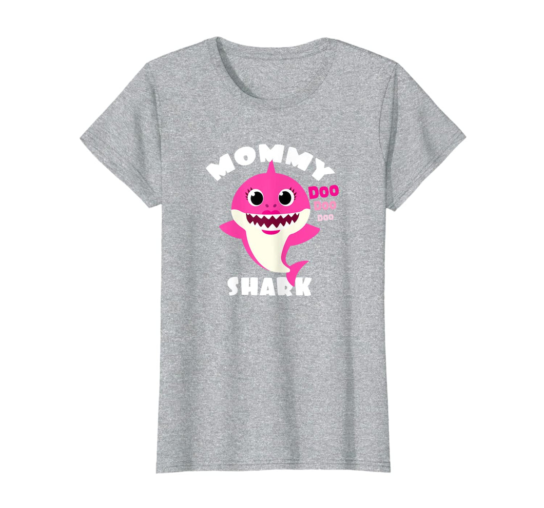 Womens Mommy Shark Gift Cute Baby Shark Design Family Set for Women T-Shirt 115309