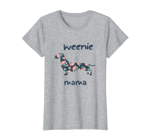 Womens weenie mama dachshund shirt gifts T-Shirt-523786