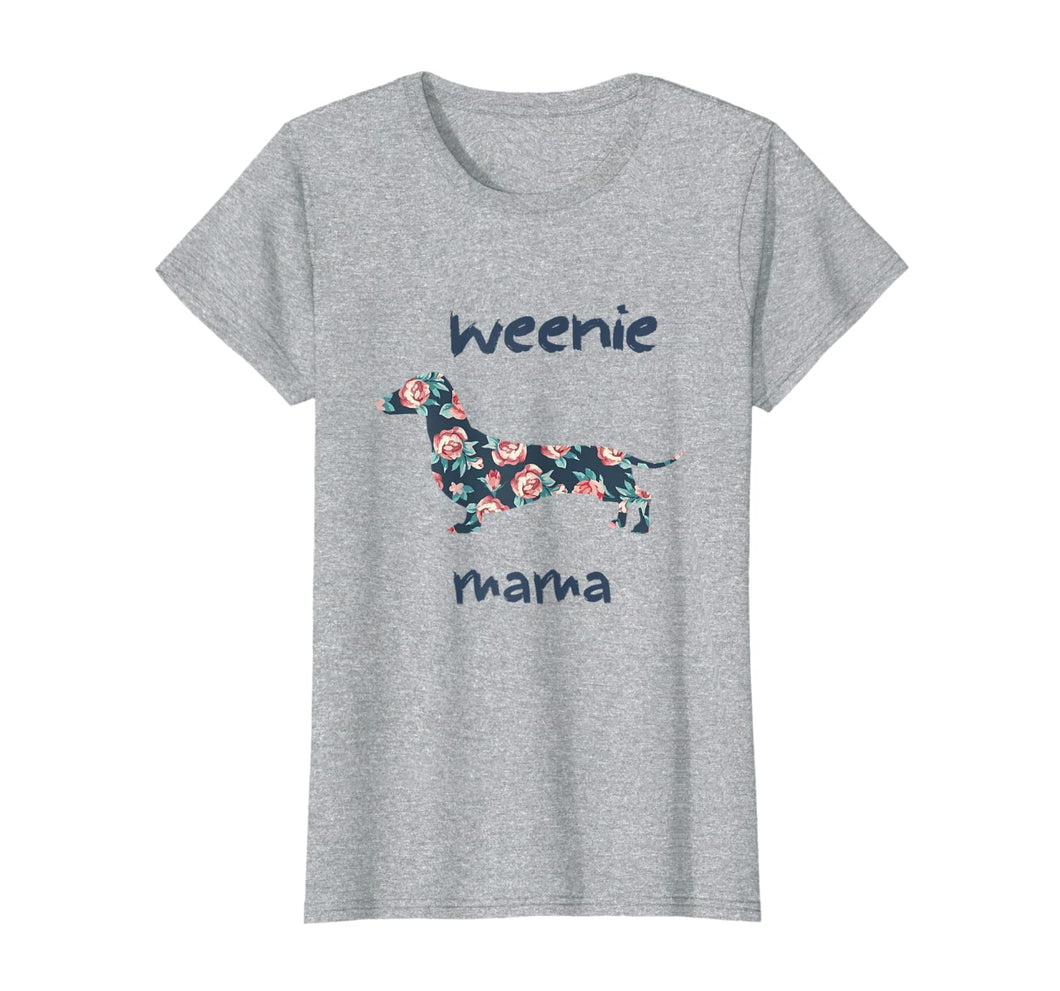 Womens weenie mama dachshund shirt gifts T-Shirt-523786