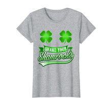 Load image into Gallery viewer, Funny St Patricks Day Shirt Women Shake Your Shamrocks Irish T-Shirt-1931046

